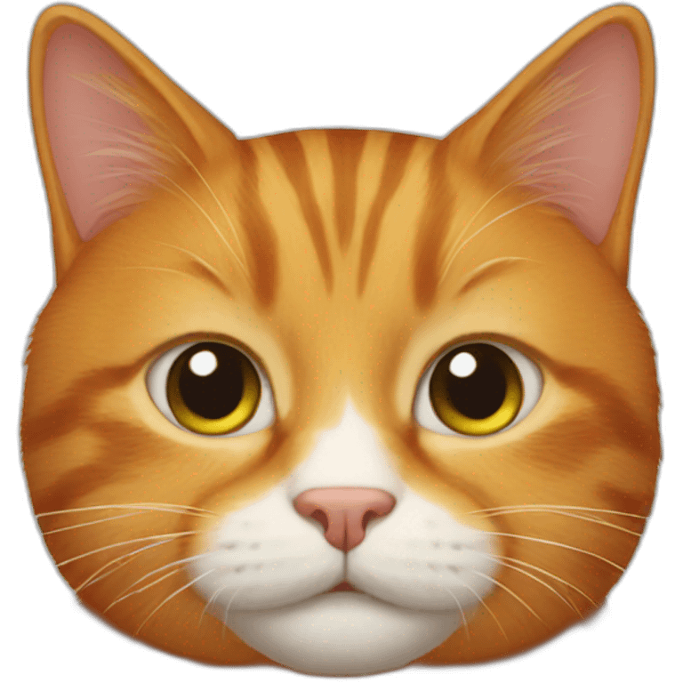 a ginger cat emoji