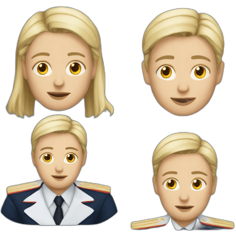 marine lepen voilé emoji