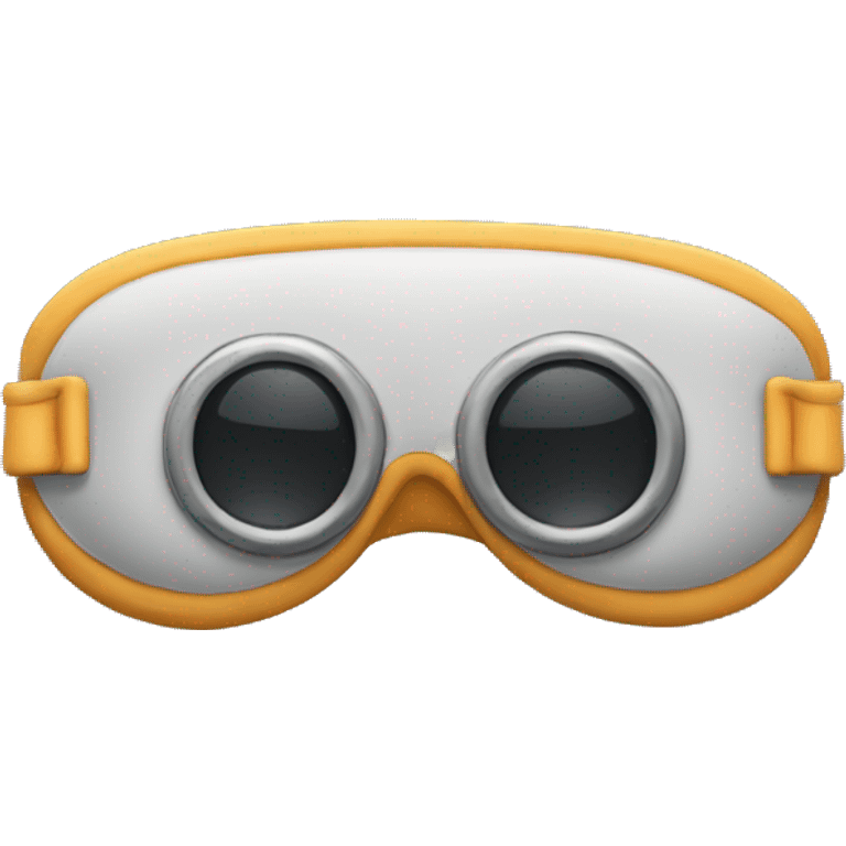 airplane goggles emoji