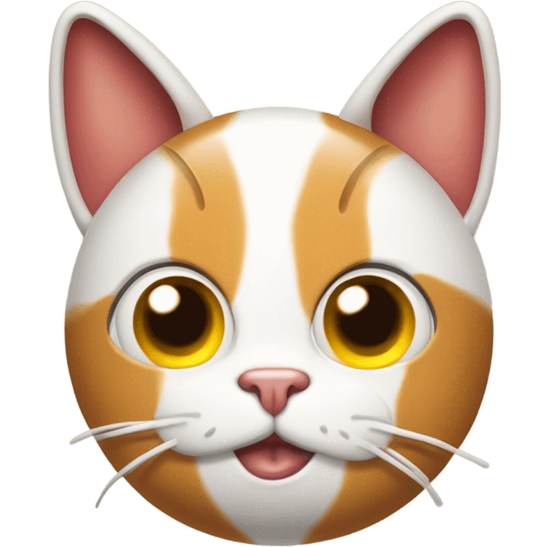 Bacon and eggs cat emoji