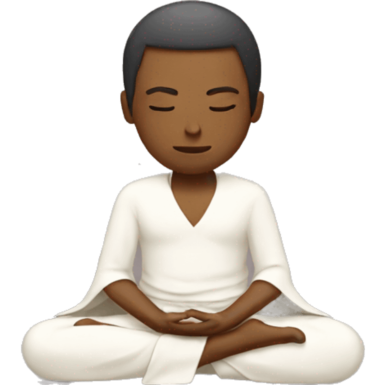 Meditation  emoji