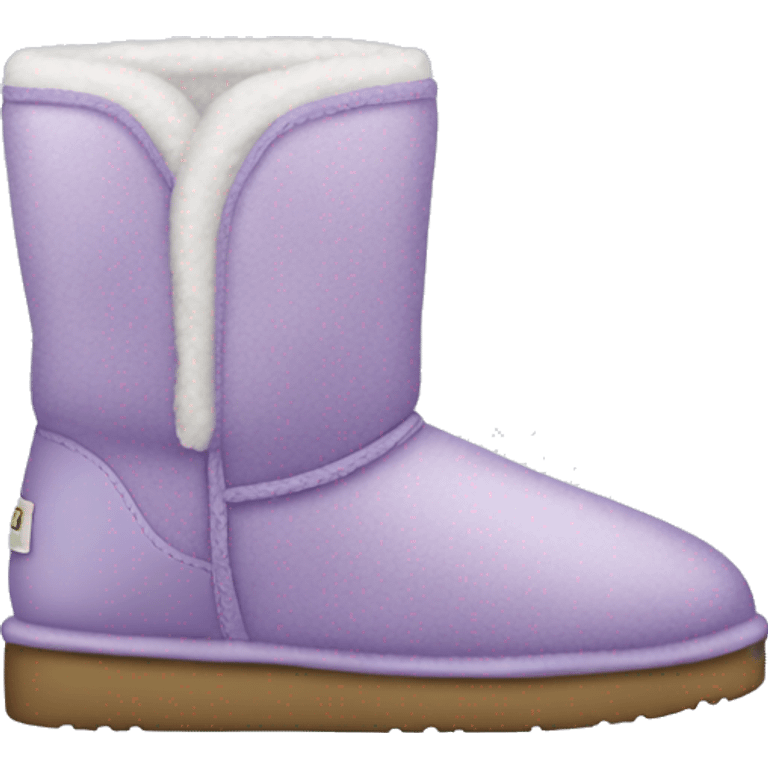 lilac uggs emoji