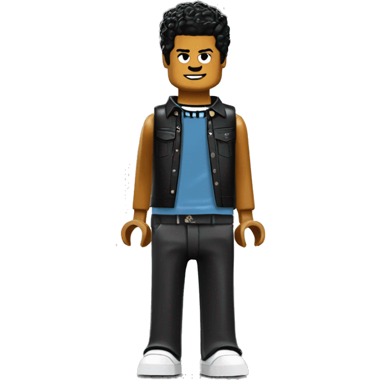 BRUNO MARS lego full body emoji