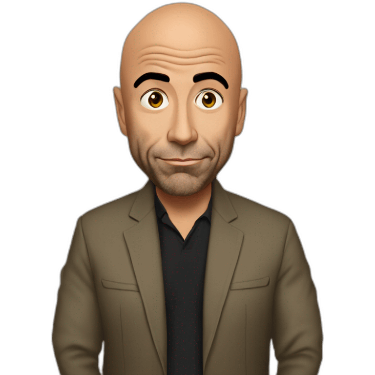 joe rogan interviwing trump emoji