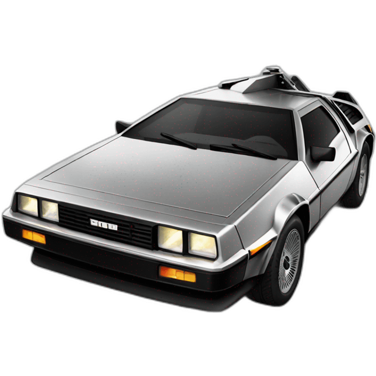 delorean emoji