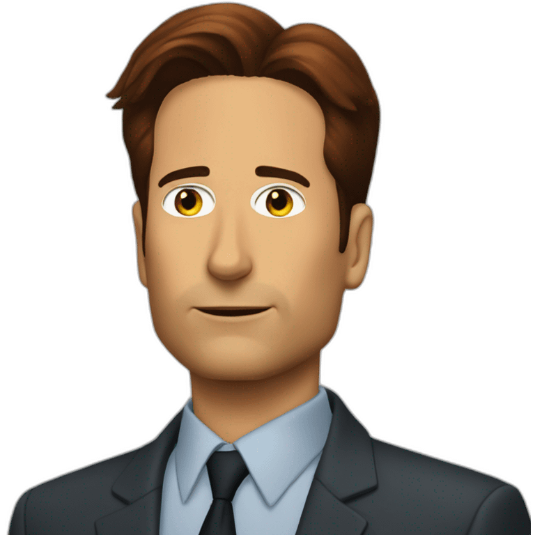 fox mulder emoji