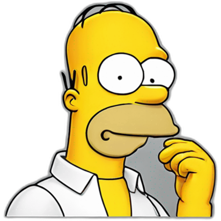 homer simpson qui dors emoji