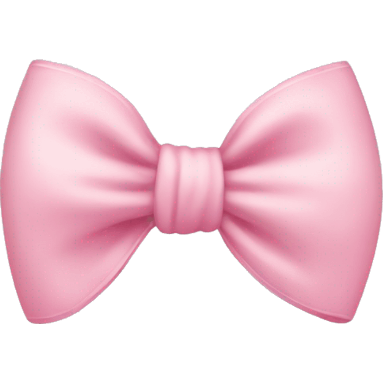 Light pink bow emoji