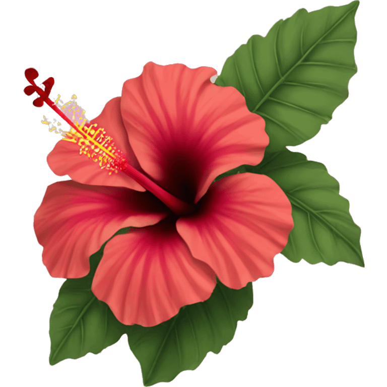 hibiscus  emoji