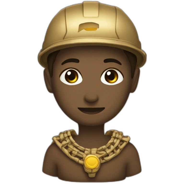 A device that inspires individuals to make ultimate sacrifices for the protection of their communities and that is worn around their body. emoji