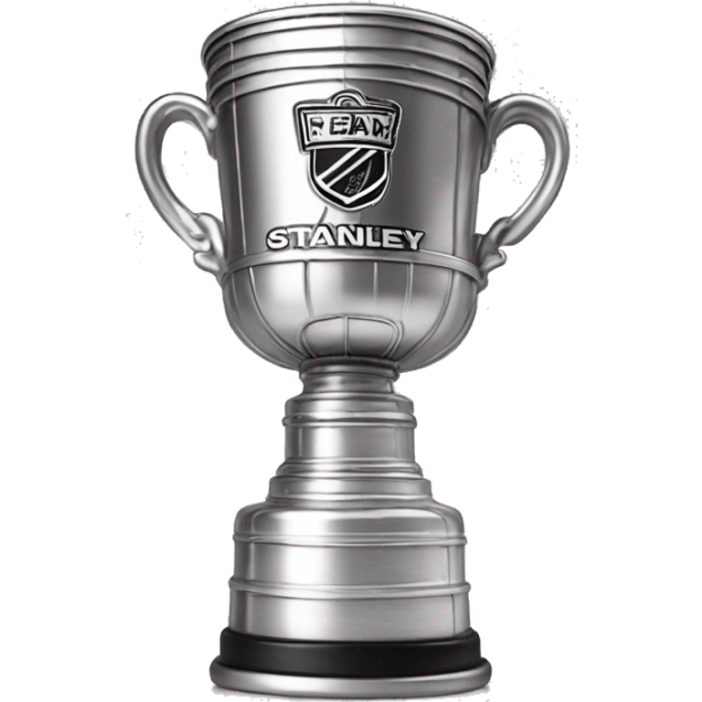 Stanley cup pink colored emoji