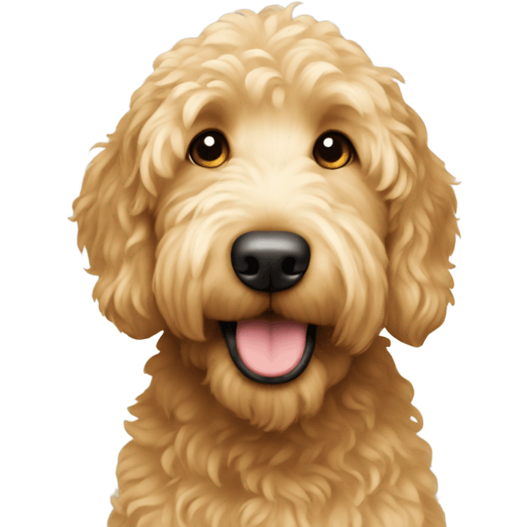 Golden doodle  emoji