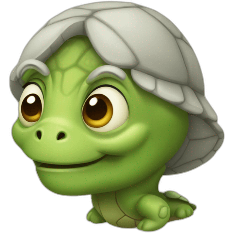 very old mother turtle emoji