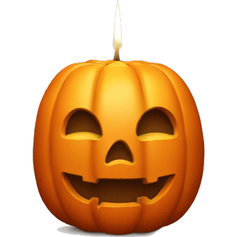 pumpkin candle emoji