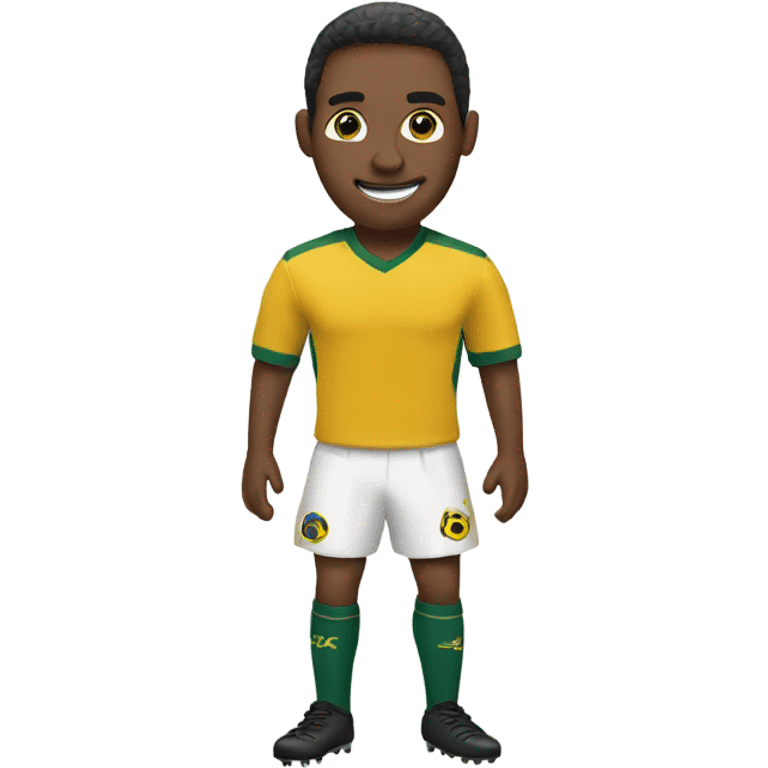 A soccer football emoji