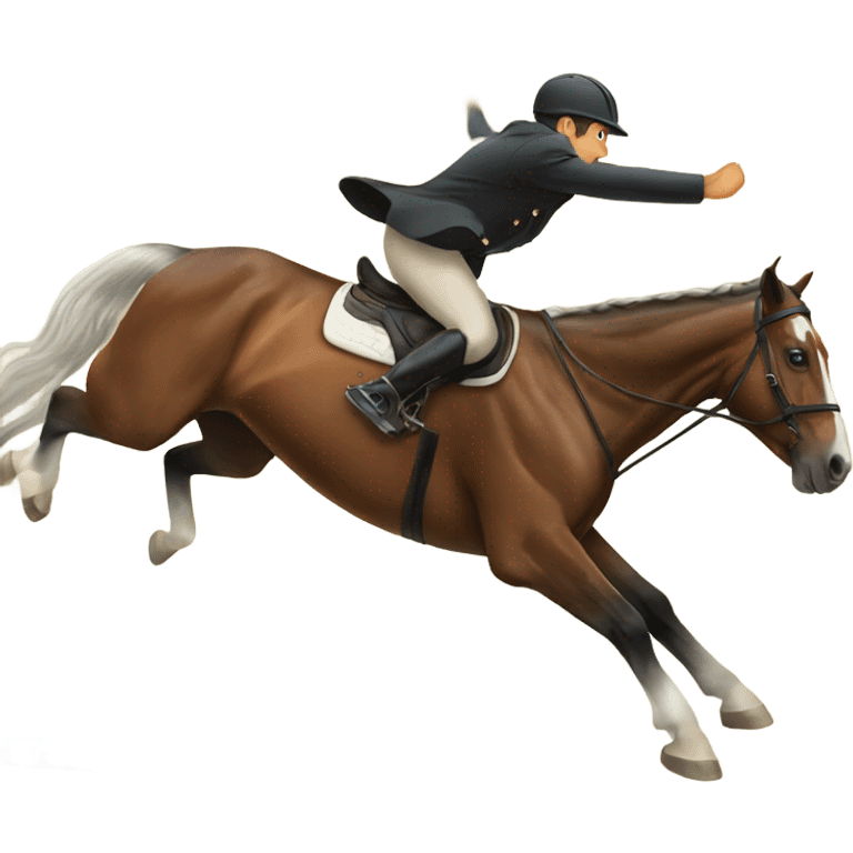 horse jumping  emoji