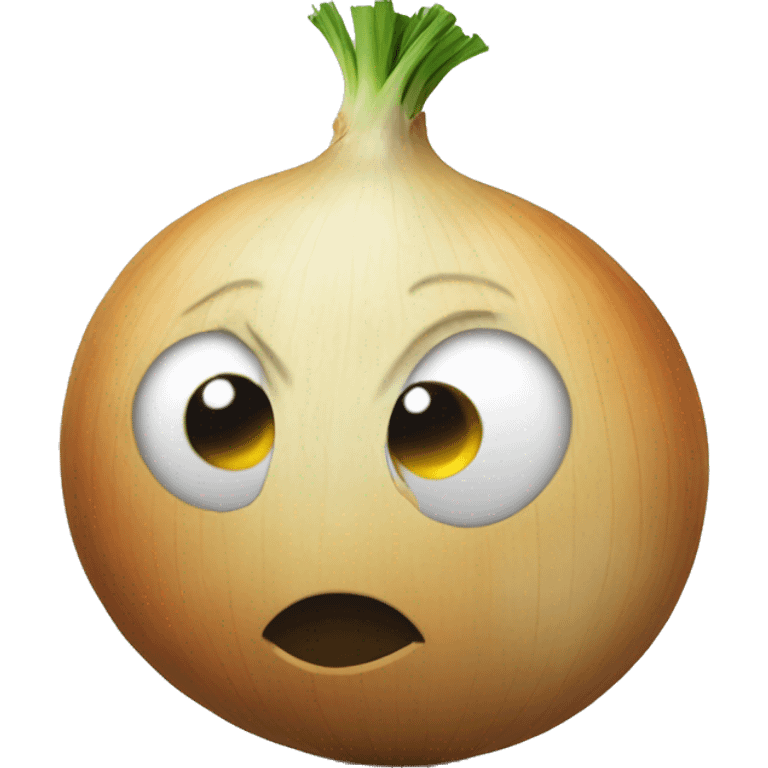 Onion with a big butt emoji