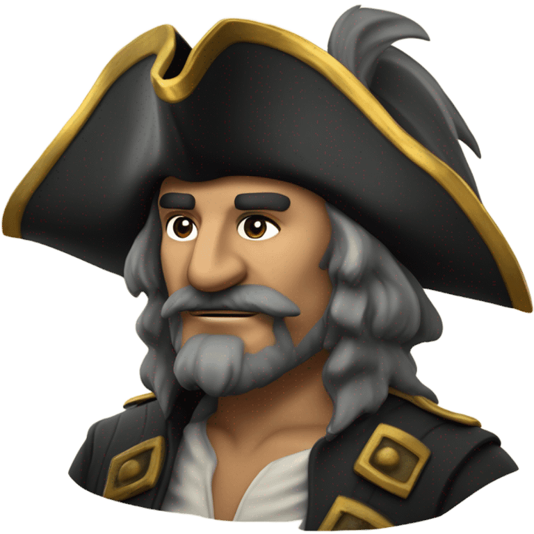 Pirate captain ￼ emoji