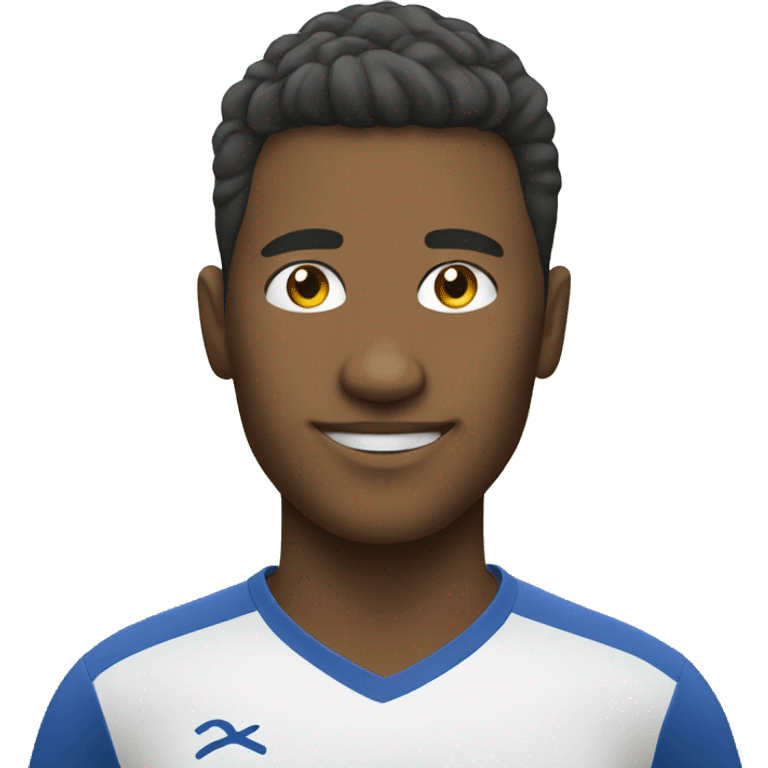 simple avatar soccer player emoji