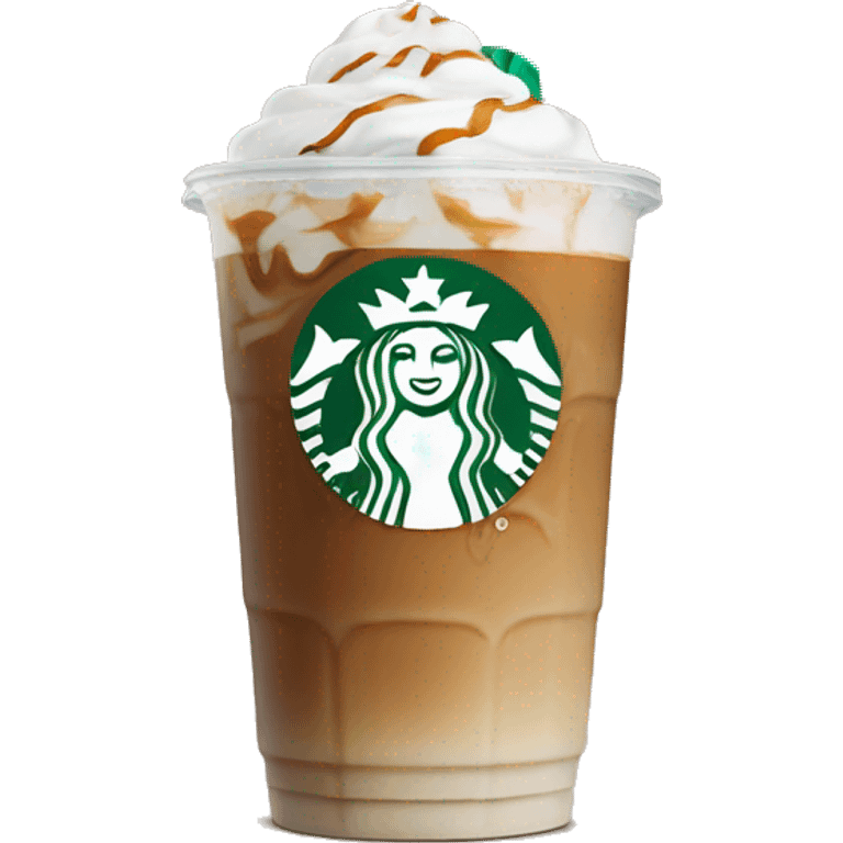 Starbucks iced latte  emoji