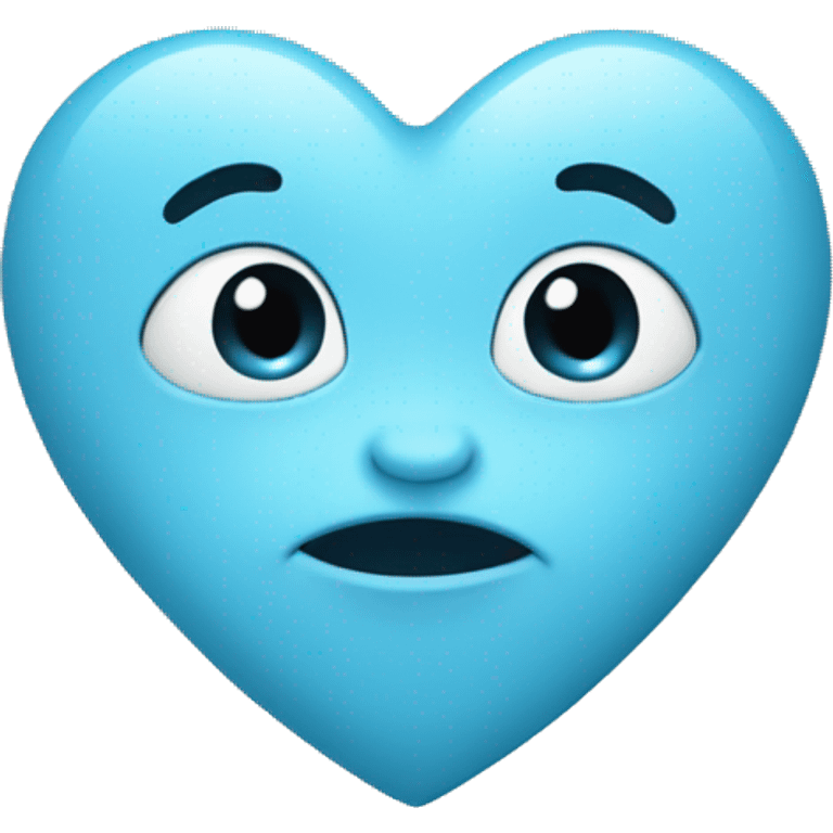 baby blue heart emoji