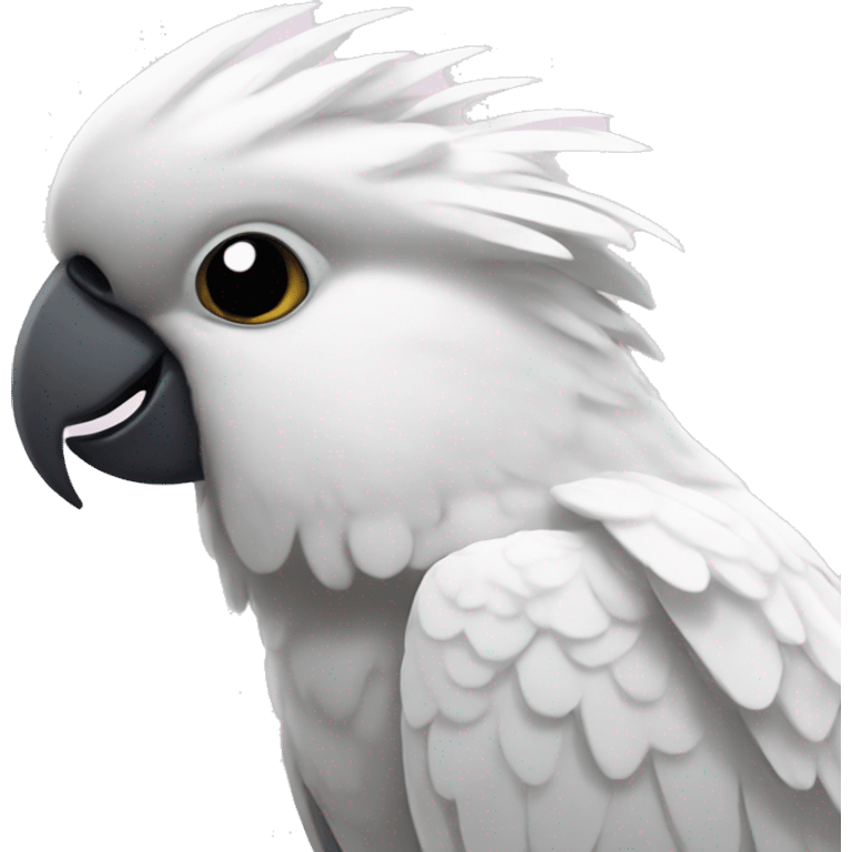 Sad cockatoo head emoji