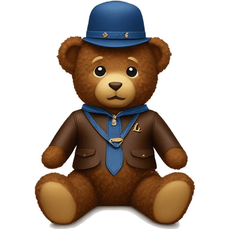 Louis Vuitton Teddy emoji