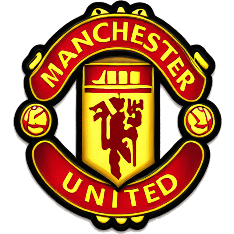 Manchester United logo emoji