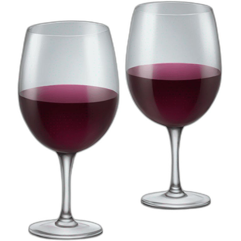 two wine glasses emoji