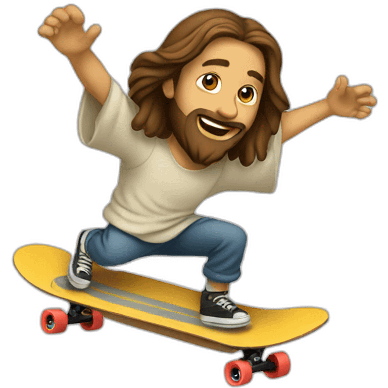 skateboarding-jesus emoji