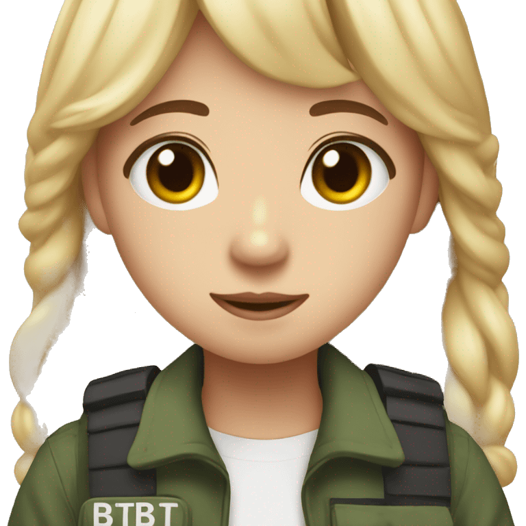 BTS ARMY Girl  emoji