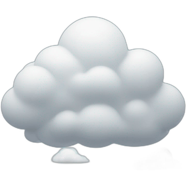 la tête dans les nuages emoji