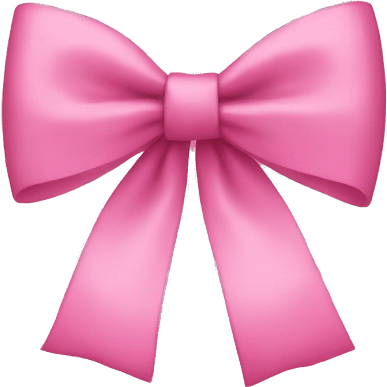 Pink bow emoji