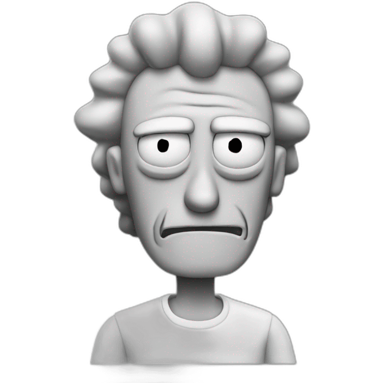 Rick from Rick and Morty emoji