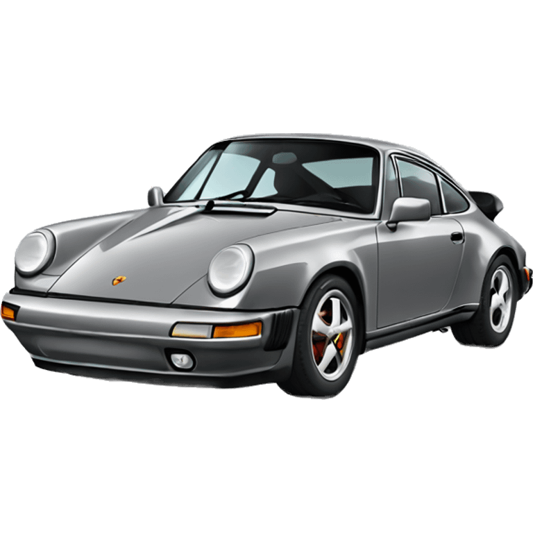 a gray porsche emoji