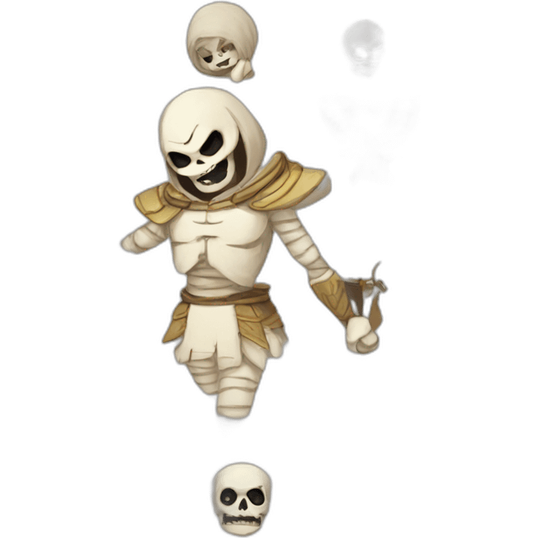 Sans et papyrus undertale emoji