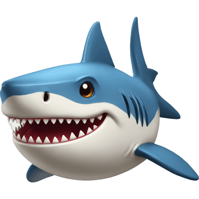 Baseball shark emoji