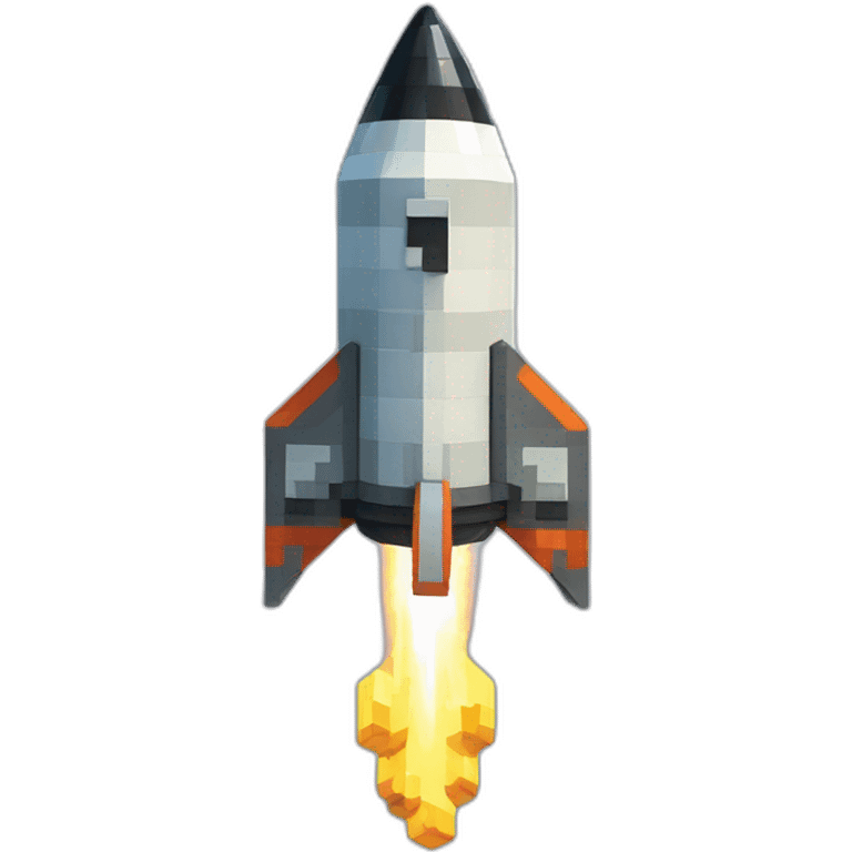 minecraft space rocket emoji