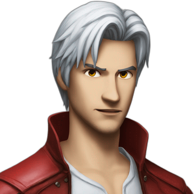 Dante from devil may cry emoji