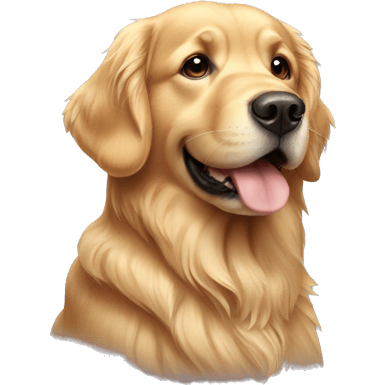 Golden retriever  emoji