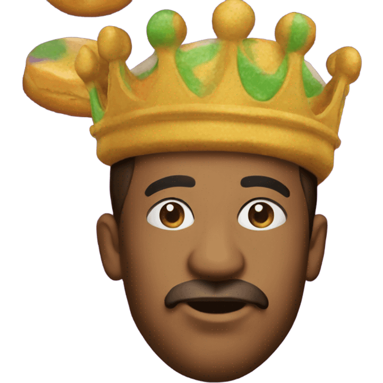 King cake emoji