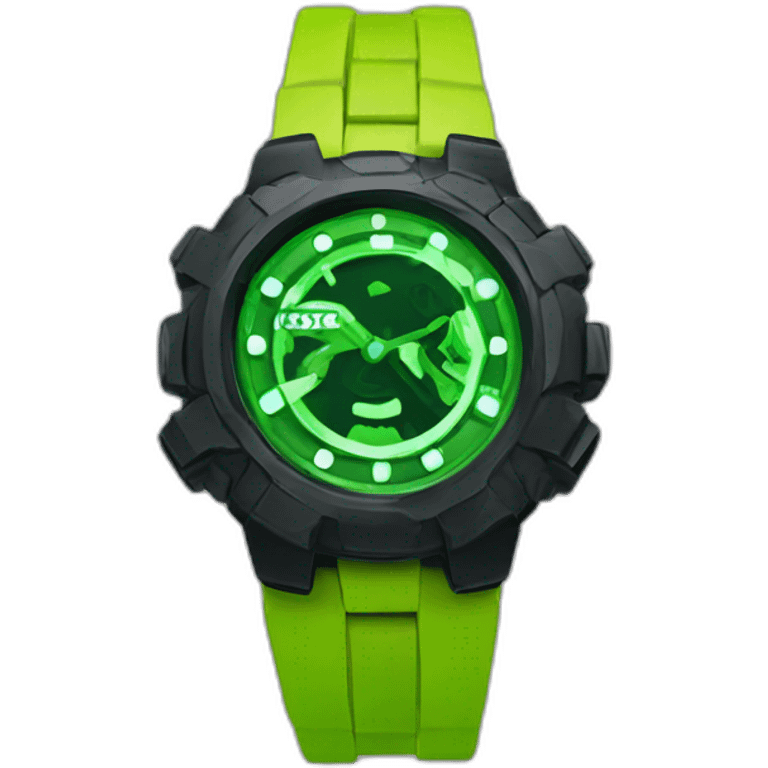 Omnitrix watch emoji