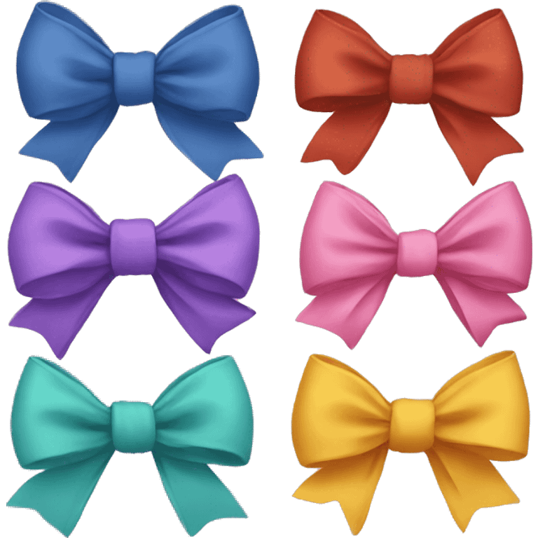 bunch of bows emoji