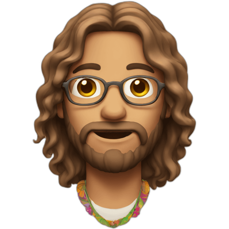 Hippie emoji