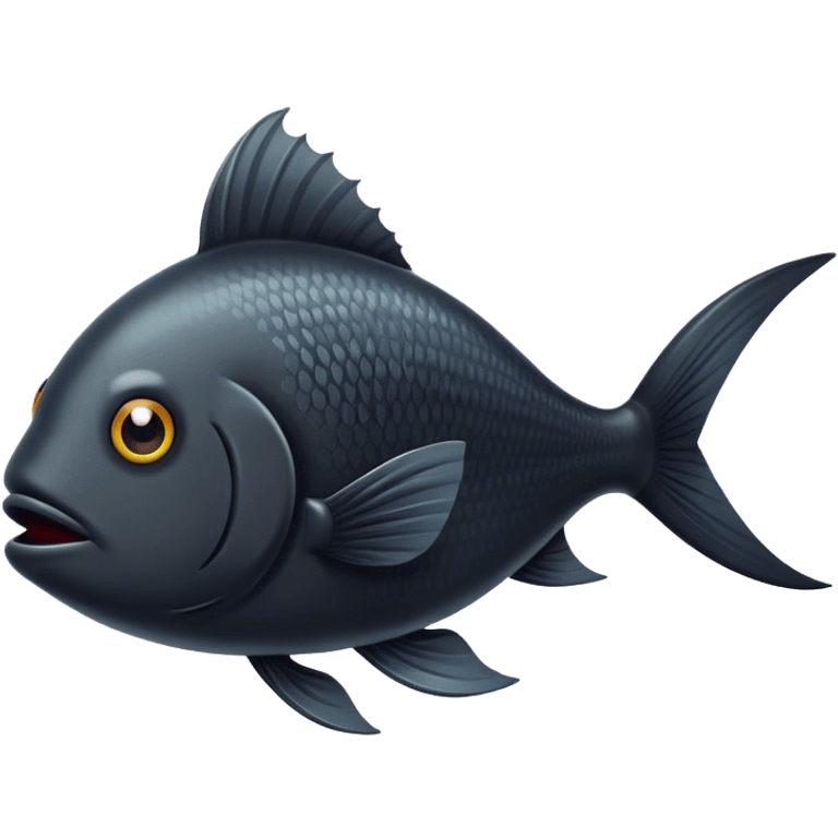 black fish emoji