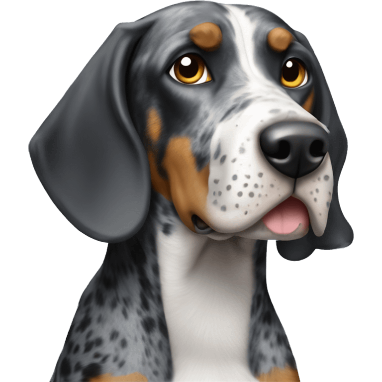 Bluetick coonhound emoji