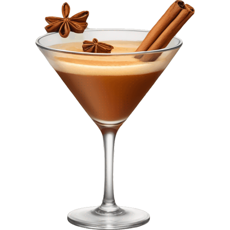 cinnamon martini emoji