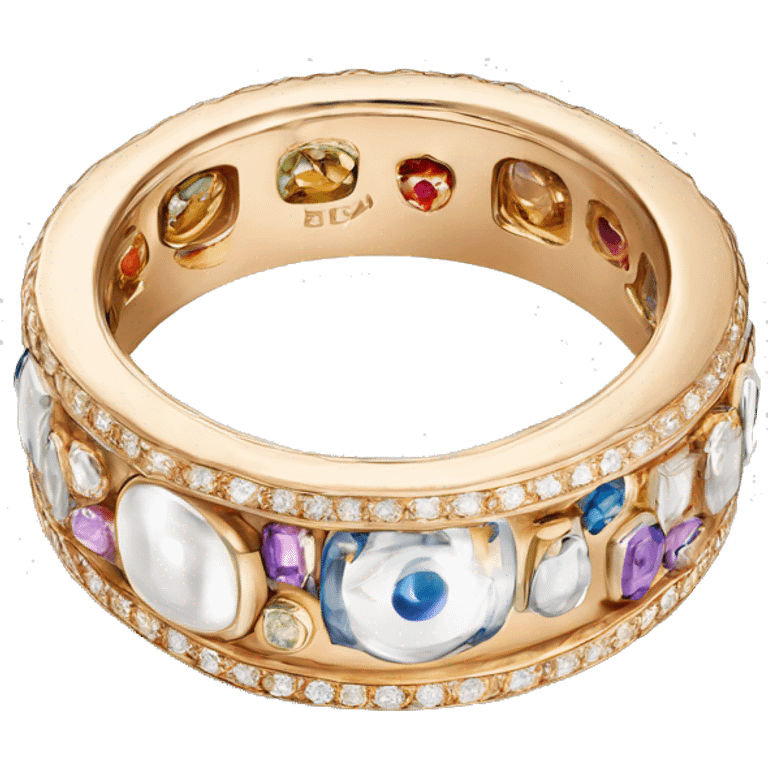 ring bulgari  emoji