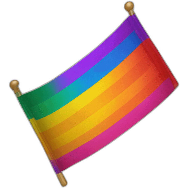 Cœur drapeau lgbt emoji