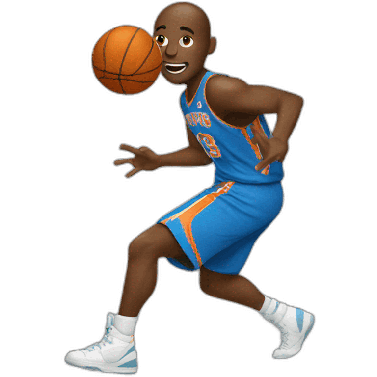 Basket ball player dancing emoji